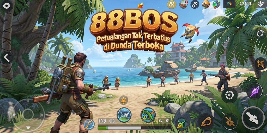 Screenshot dari gameplay 88BOS yang memikat di dunia Open World.